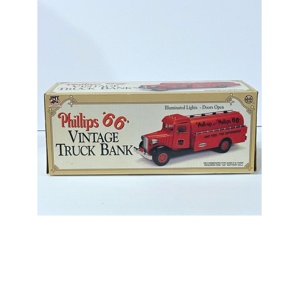 Phillips 66' Vintage Truck Bank 1993 Marx Toys Limited Edition (Hess Competitor)
